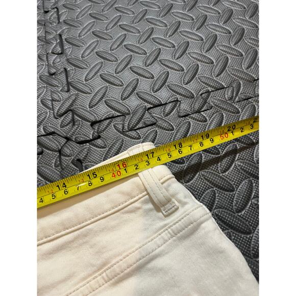 NEW Madewell‎ The Curvy '90s Straight Jean White Womens Size 32 Denim Pants - Picture 8 of 10